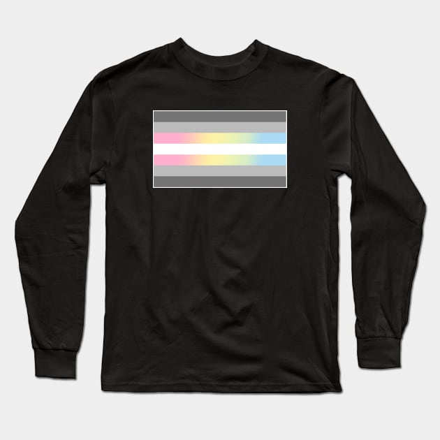 Demifluid Flag Long Sleeve T-Shirt by AnnaBanana